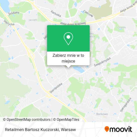 Mapa Retailmen Bartosz Kuczorski