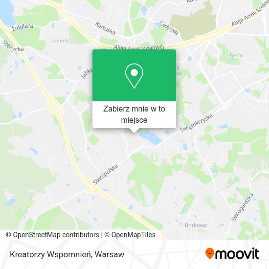 Mapa Kreatorzy Wspomnień