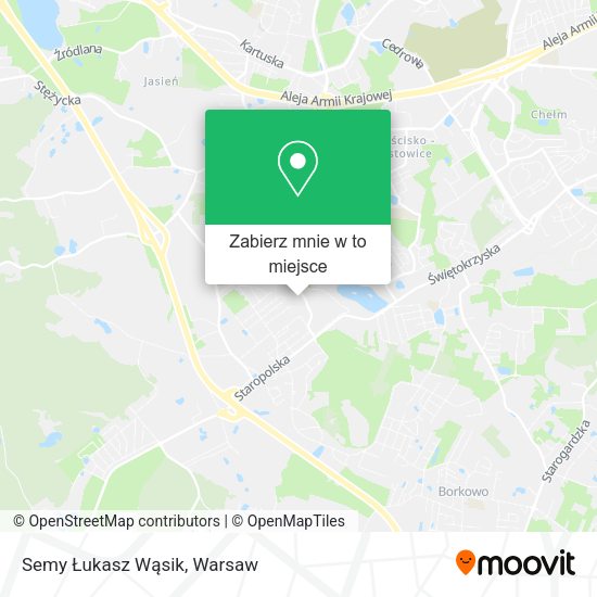 Mapa Semy Łukasz Wąsik