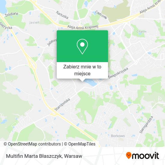 Mapa Multifin Marta Błaszczyk