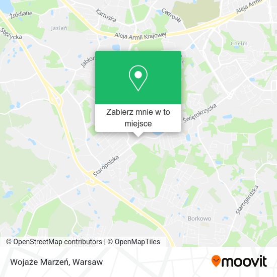 Mapa Wojaże Marzeń