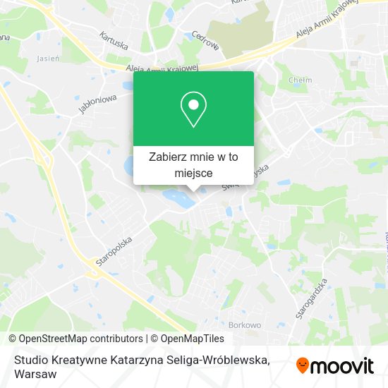 Mapa Studio Kreatywne Katarzyna Seliga-Wróblewska