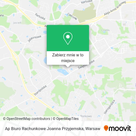 Mapa Ap Biuro Rachunkowe Joanna Przyjemska