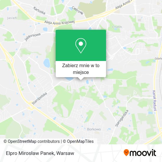 Mapa Elpro Mirosław Panek