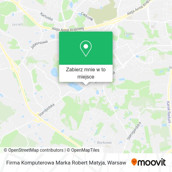 Mapa Firma Komputerowa Marka Robert Matyja