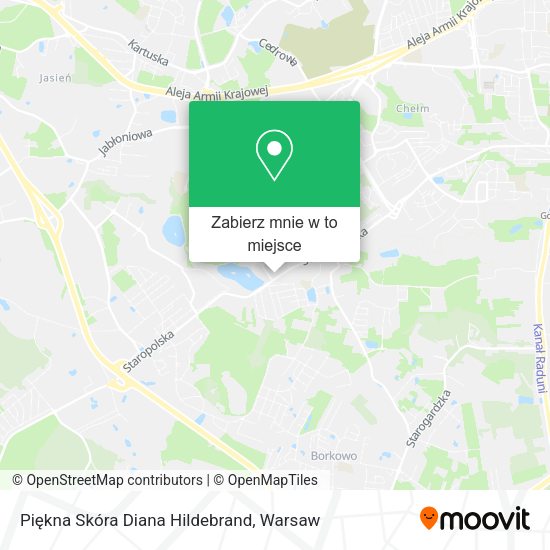 Mapa Piękna Skóra Diana Hildebrand