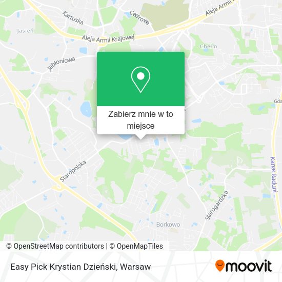 Mapa Easy Pick Krystian Dzieński