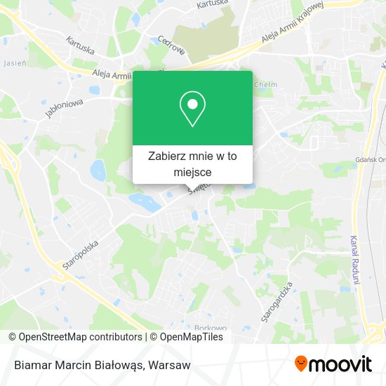 Mapa Biamar Marcin Białowąs