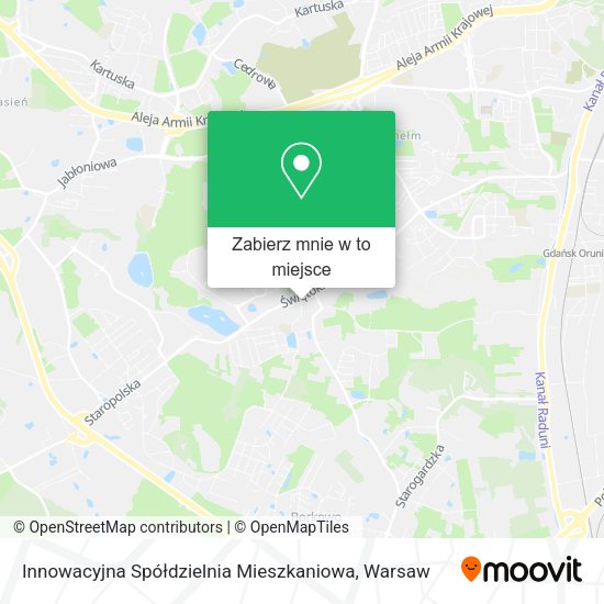 Mapa Innowacyjna Spółdzielnia Mieszkaniowa