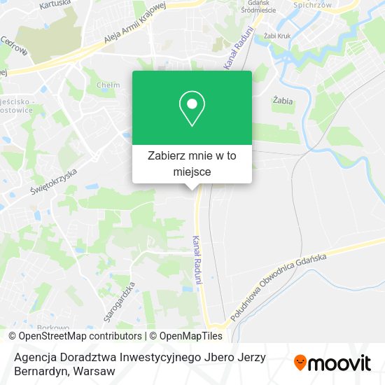 Mapa Agencja Doradztwa Inwestycyjnego Jbero Jerzy Bernardyn