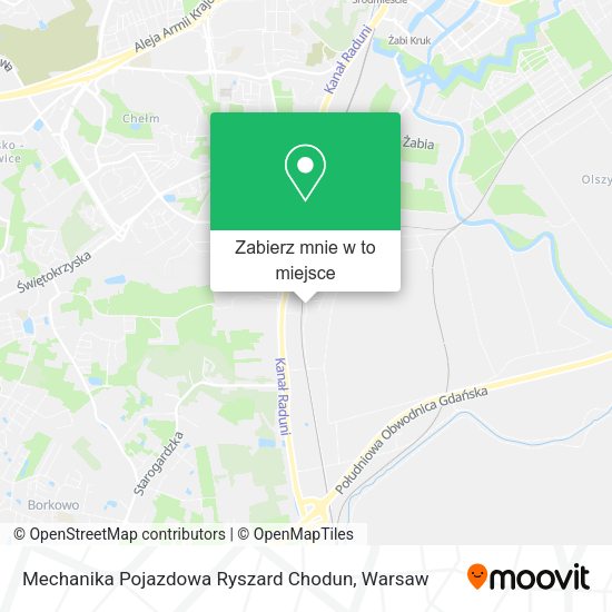 Mapa Mechanika Pojazdowa Ryszard Chodun