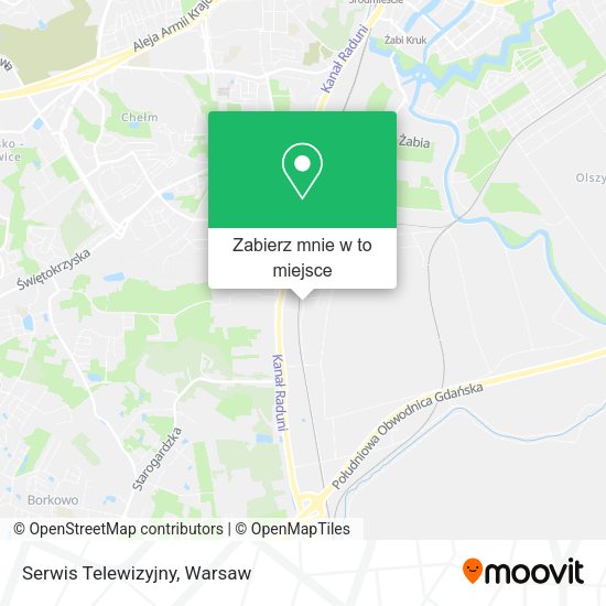 Mapa Serwis Telewizyjny