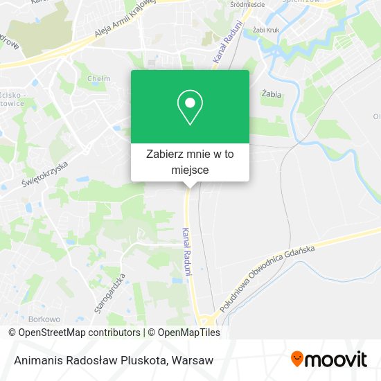 Mapa Animanis Radosław Pluskota