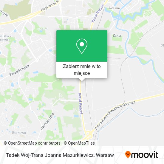 Mapa Tadek Woj-Trans Joanna Mazurkiewicz