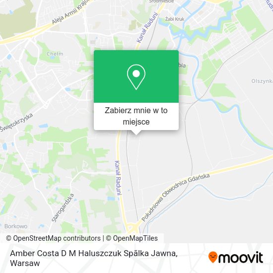 Mapa Amber Costa D M Haluszczuk Spãlka Jawna