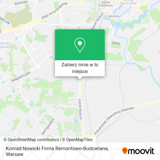 Mapa Konrad Nowicki Firma Remontowo-Budowlana