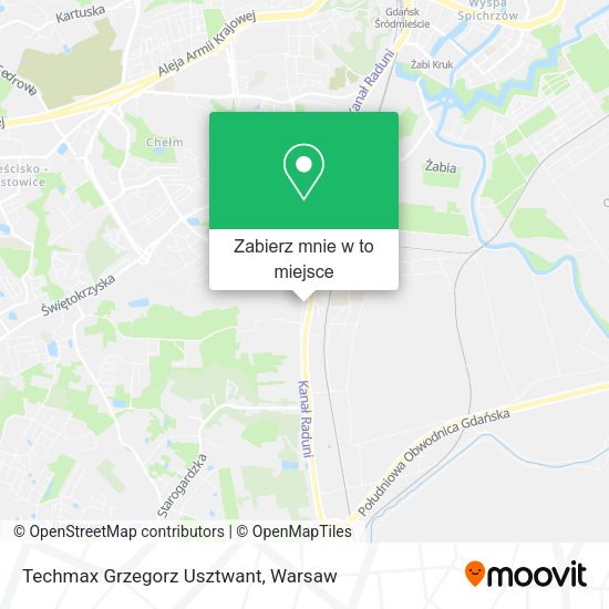 Mapa Techmax Grzegorz Usztwant