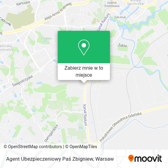 Mapa Agent Ubezpieczeniowy Paś Zbigniew