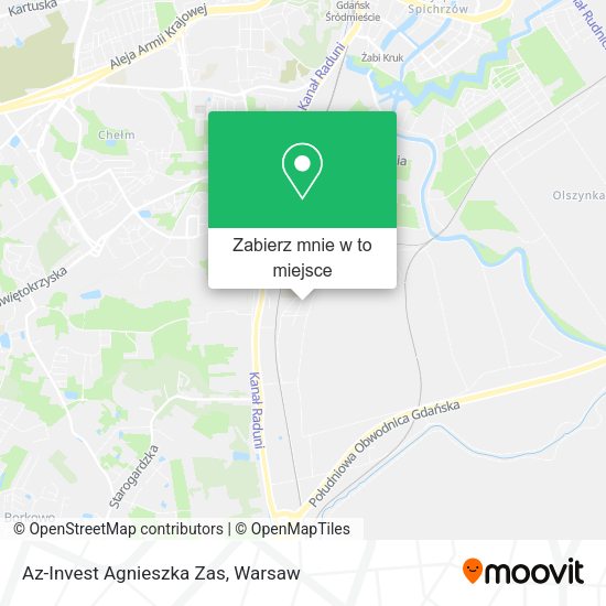 Mapa Az-Invest Agnieszka Zas