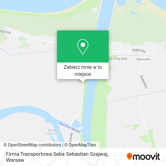 Mapa Firma Transportowa Seba Sebastian Szajwaj