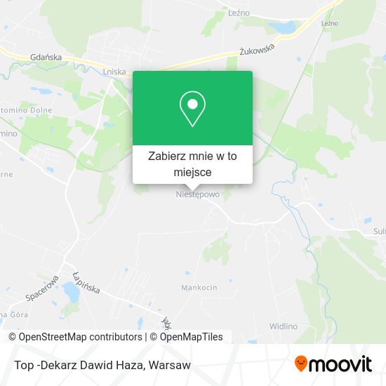 Mapa Top -Dekarz Dawid Haza