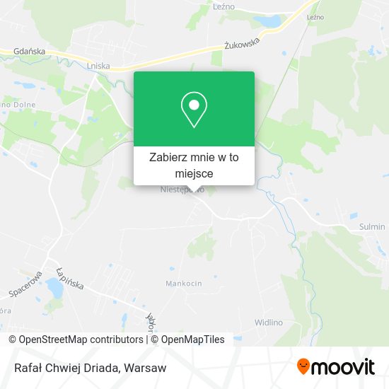 Mapa Rafał Chwiej Driada