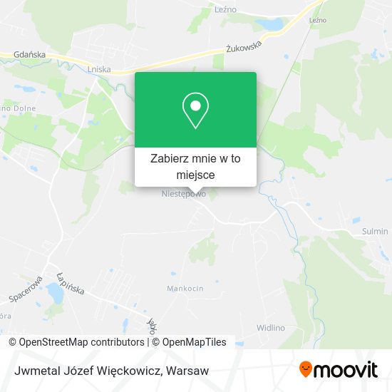 Mapa Jwmetal Józef Więckowicz