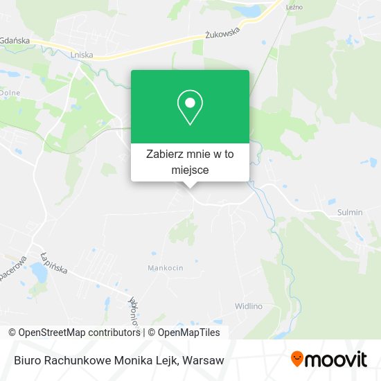 Mapa Biuro Rachunkowe Monika Lejk