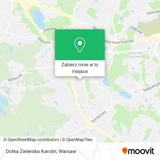 Mapa Dotka Zwierska Karolin