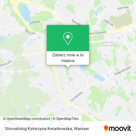 Mapa Stomatolog Katarzyna Kwiatkowska