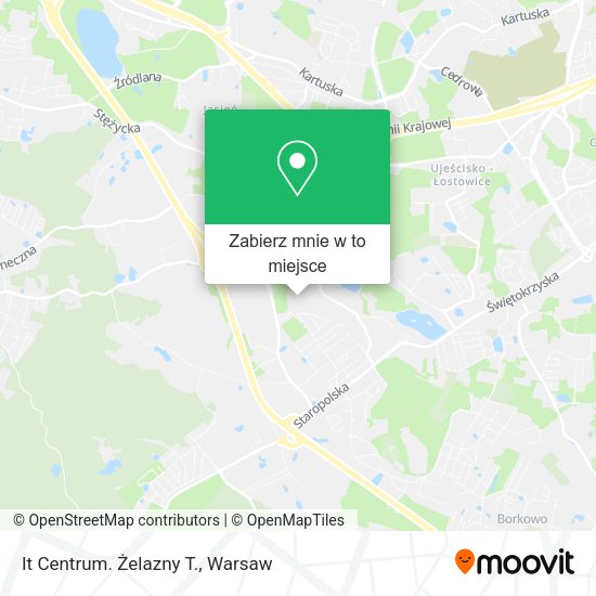 Mapa It Centrum. Żelazny T.