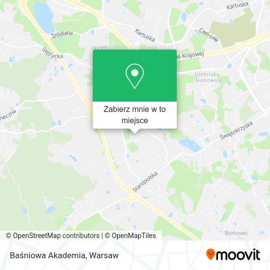 Mapa Baśniowa Akademia