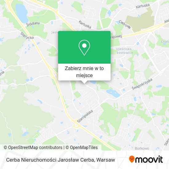 Mapa Cerba Nieruchomości Jarosław Cerba