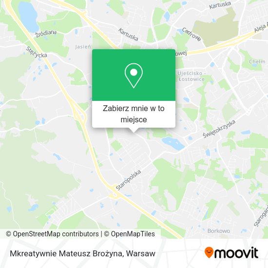 Mapa Mkreatywnie Mateusz Brożyna