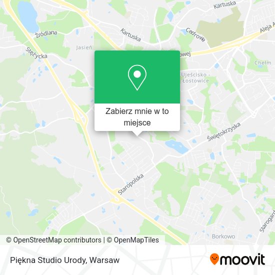 Mapa Piękna Studio Urody