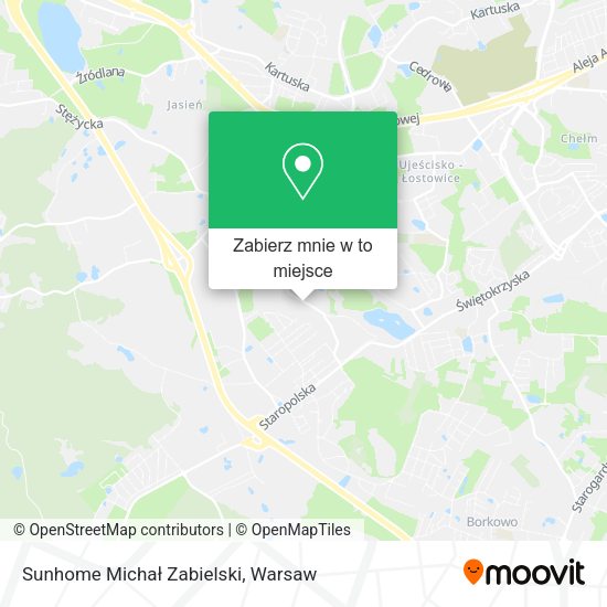 Mapa Sunhome Michał Zabielski