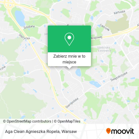 Mapa Aga Clean Agnieszka Ropela