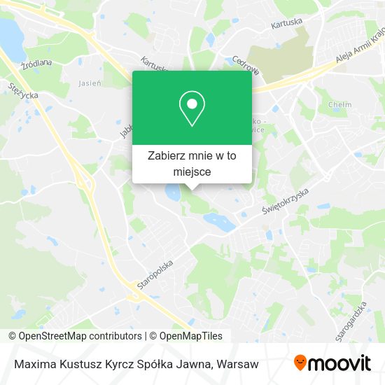 Mapa Maxima Kustusz Kyrcz Spółka Jawna