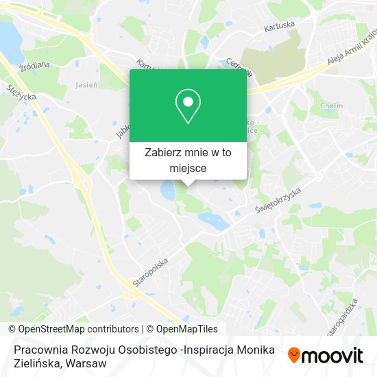 Mapa Pracownia Rozwoju Osobistego -Inspiracja Monika Zielińska