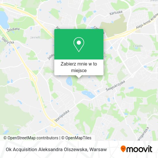 Mapa Ok Acquisition Aleksandra Olszewska