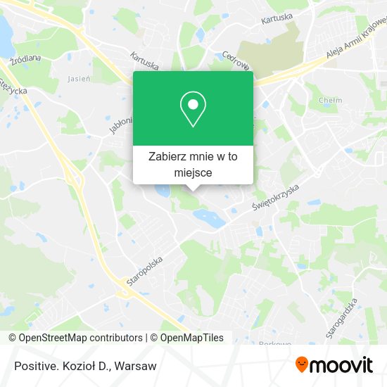 Mapa Positive. Kozioł D.