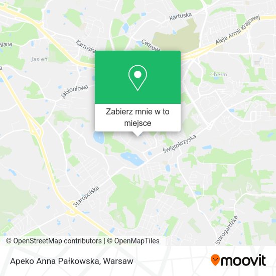 Mapa Apeko Anna Pałkowska