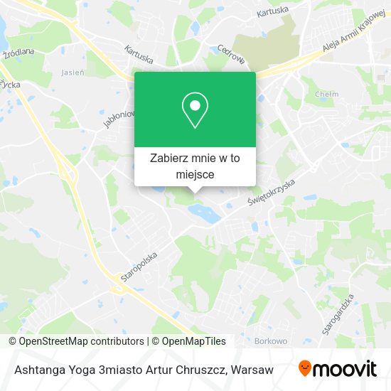 Mapa Ashtanga Yoga 3miasto Artur Chruszcz