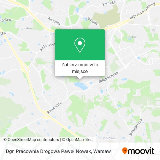 Mapa Dgn Pracownia Drogowa Paweł Nowak