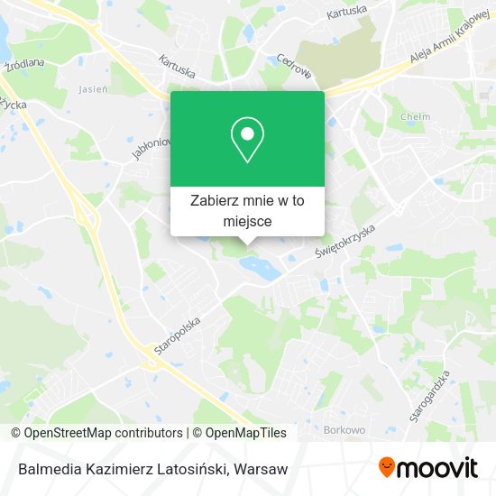 Mapa Balmedia Kazimierz Latosiński