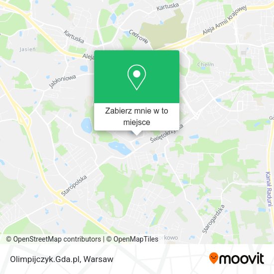 Mapa Olimpijczyk.Gda.pl