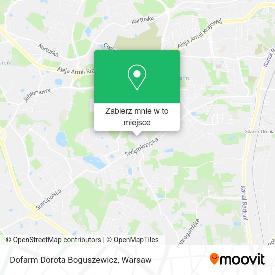 Mapa Dofarm Dorota Boguszewicz