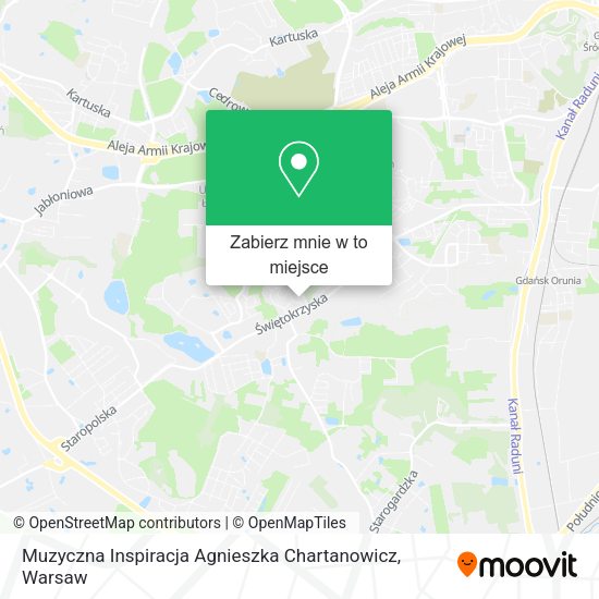 Mapa Muzyczna Inspiracja Agnieszka Chartanowicz