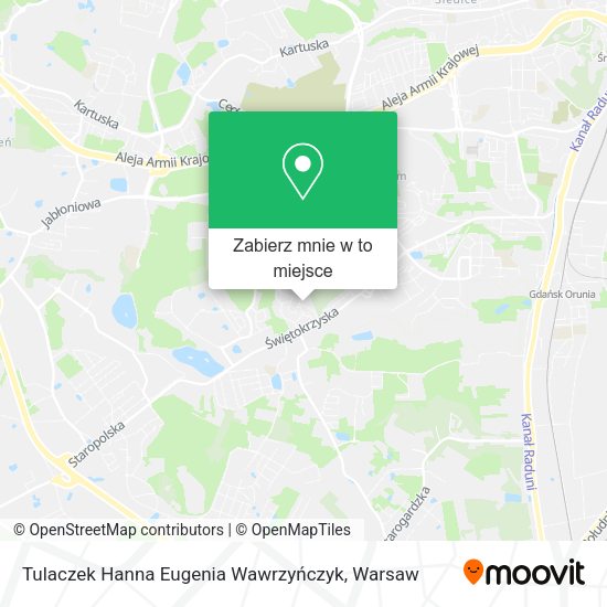 Mapa Tulaczek Hanna Eugenia Wawrzyńczyk