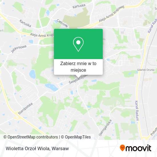 Mapa Wioletta Orzoł Wiola